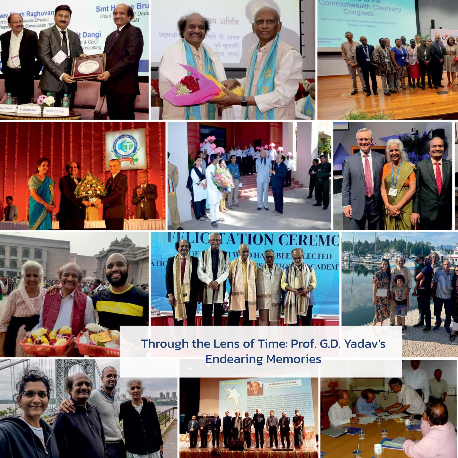 Prof. G. D. Yadav's Accolades 4